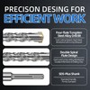 HUHAO 9/16 Inch x 6-9/32 Inch SDS Plus Masonry Drill