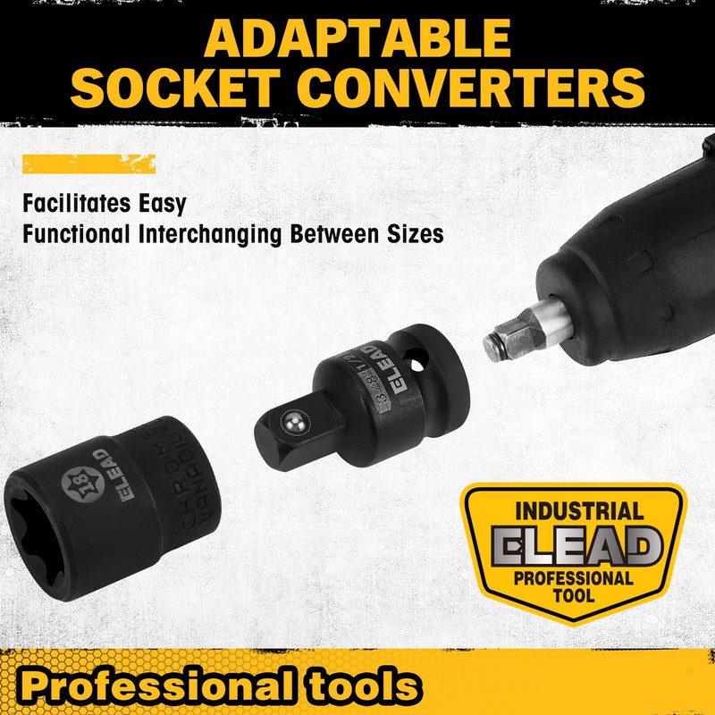 31-Piece Torx Bit Socket Set: Premium CR-V & S2 Alloy