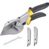 HOHXEN 45°-135° Angle Mitre Shear Cutter Multifunctional Scissors Quarter Round