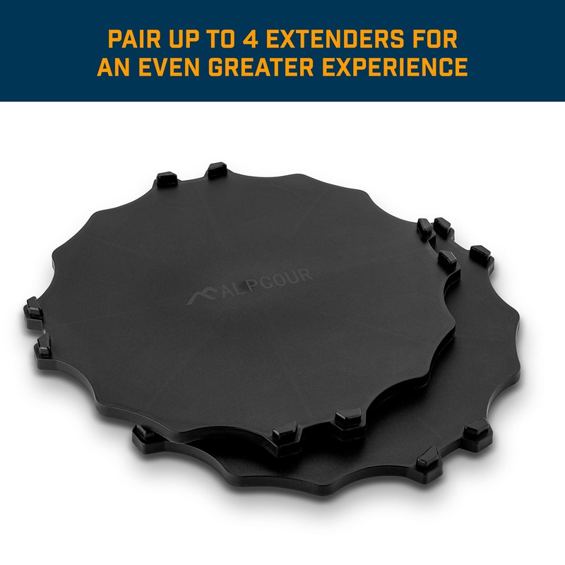 Alpcour Bike Trainer Riser Block Extender Compatible with 4-Tier Riser