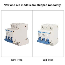 Circuit Breaker, 1pc Circuit Breaker DZ47-63 3 Pole 220 / 380V 63A RCCB Circuit Breaker with Overload Short Circuit Protection for Safety of Electrical Devices