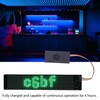 Xiuganpo LED Sign for Car, USB Micro LED Panel, 6.1
