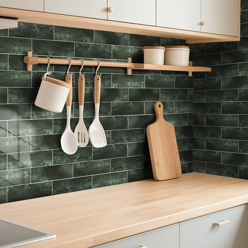 ROOMOSA 30 PCS Peel and Stick Backsplash for Kitchen -