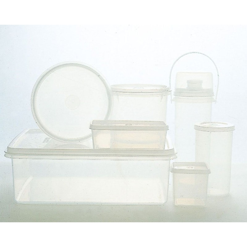Iwasaki Industry Iwasaki Food Storage Container Clear 1.6L (M) Natural