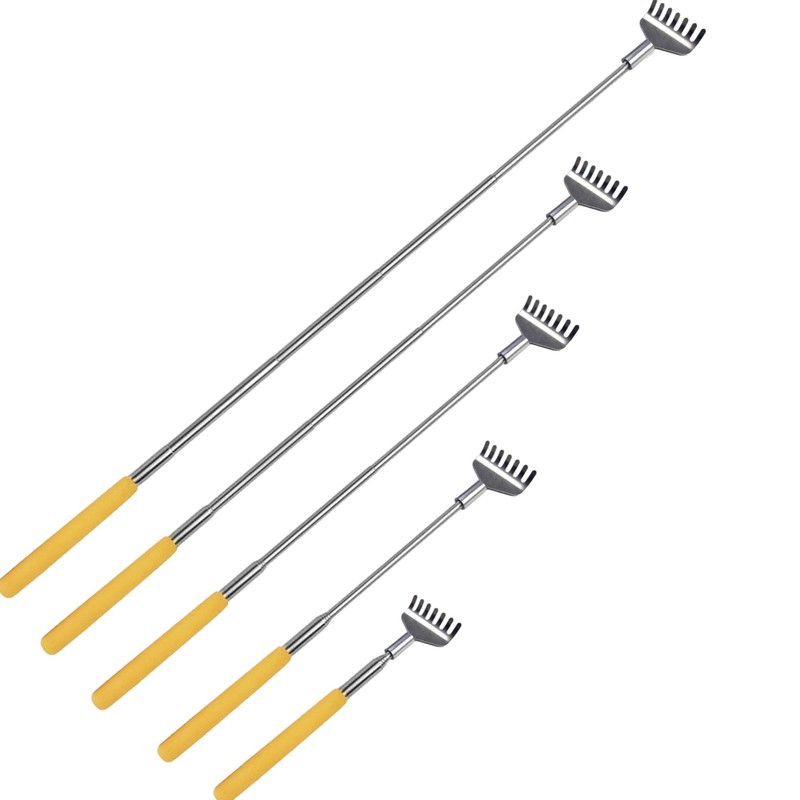 Oruiiju Telescopic Back Scratcher (Pack of 3) - Combination of