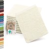 Zollner Set of 10 Flannels, Cotton, 16 x 21 cm,