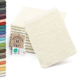 Zollner Set of 10 Flannels, Cotton, 16 x 21 cm, 064