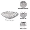 Zocy Steamer Basket, Stainless Steel Vegetable Steam Baskets for Steaming