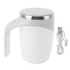 Qcwwy Self-Stirring Coffee Cup, USB Charging, Washable, Self-Stirring Cup for