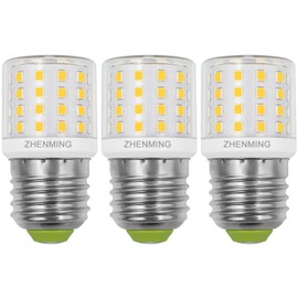 ZHENMING for Frigidaire Light Bulb KEI D34L Refrigerator Bulb 5304511738 KEL 3418L AC 100-265V 3.5W LED Refrigerator Light Bulbs Replacement for Kenmore Electrolux, 5000K Daylight White-3Pack