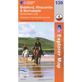 Bideford, Ilfracombe and Barnstaple: Sheet 139 (OS Explorer Map)