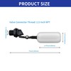 6-Pack Adjustable Arm Float Ball Valve for Automatic Water Level