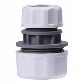 Bradas Layflat WL 2111 Connector Coupler 3/4 to 1 inch, White, 4 x 2 x 2 cm