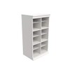 ClosetMaid ClosetMaid Modular Storage Shelf Unit with 12 Shelves, Wood