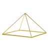 Finest Quality 51 Degree 9" 24k Gold-Plated Copper Meditation Pyramid