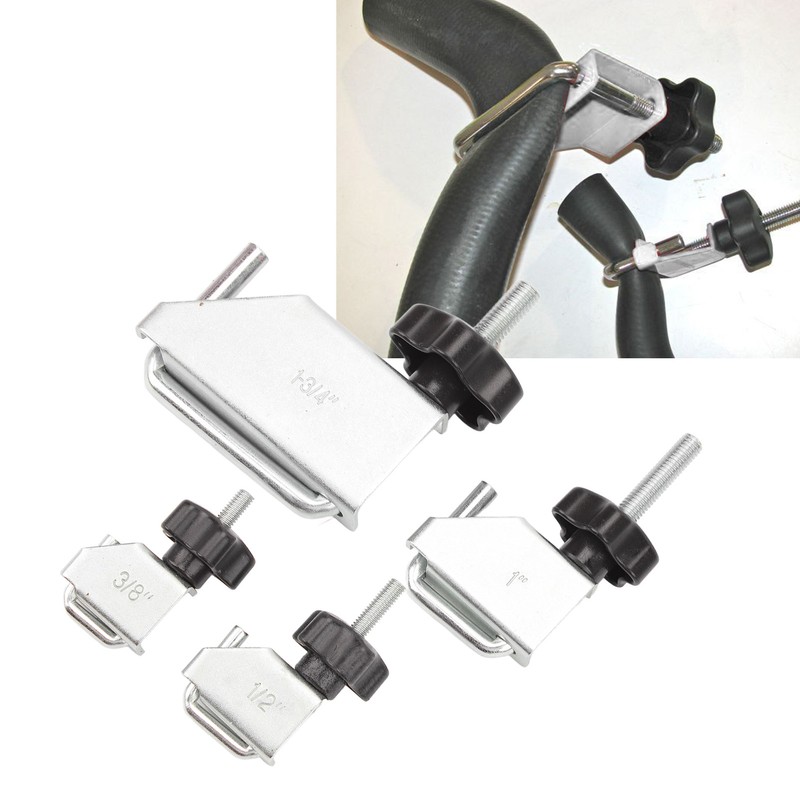 4Pcs Vacuum Radiator Fluid Line Clamp Set Pinch Off Line