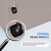 HomeHacks 75L Rolling Laundry Basket with Wheels, Collapsible & Waterproof