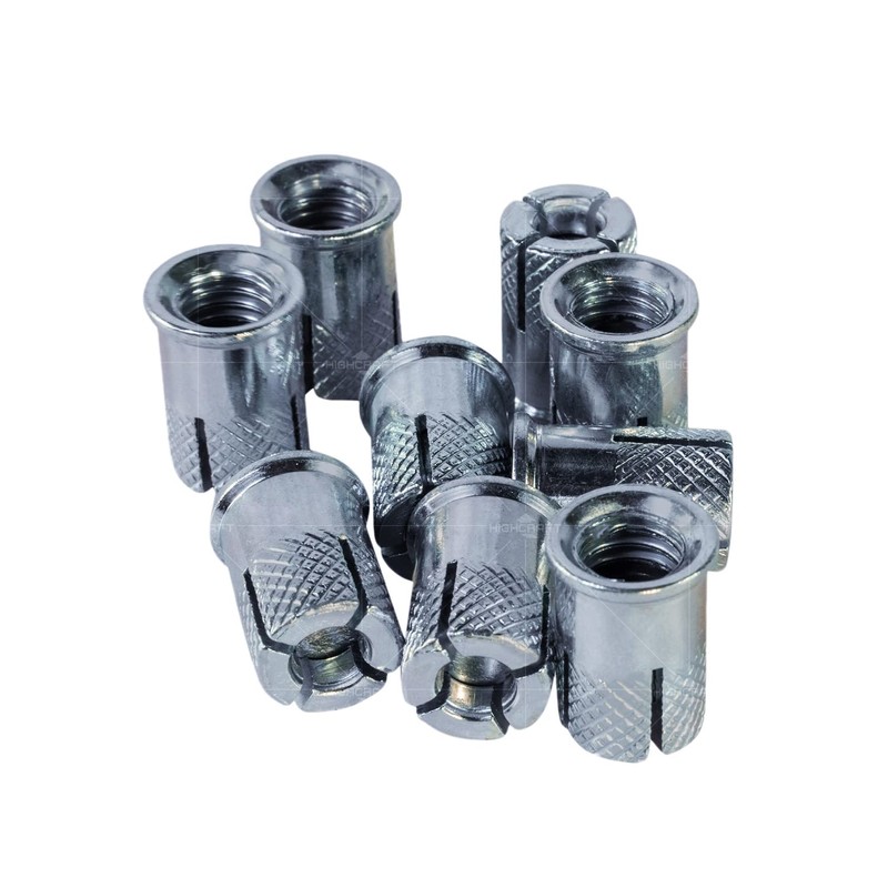 Highcraft FJBN34 1/2 Inch Mini Drop in Anchors, Zinc Plated