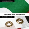 G128 Flag Pole 6FT Black Tangle Free & Iraq Iraqi