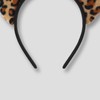 Paxrmuky Leopard Ears, Headband Leopard Dress Costume Accessory, Fancy Dress,