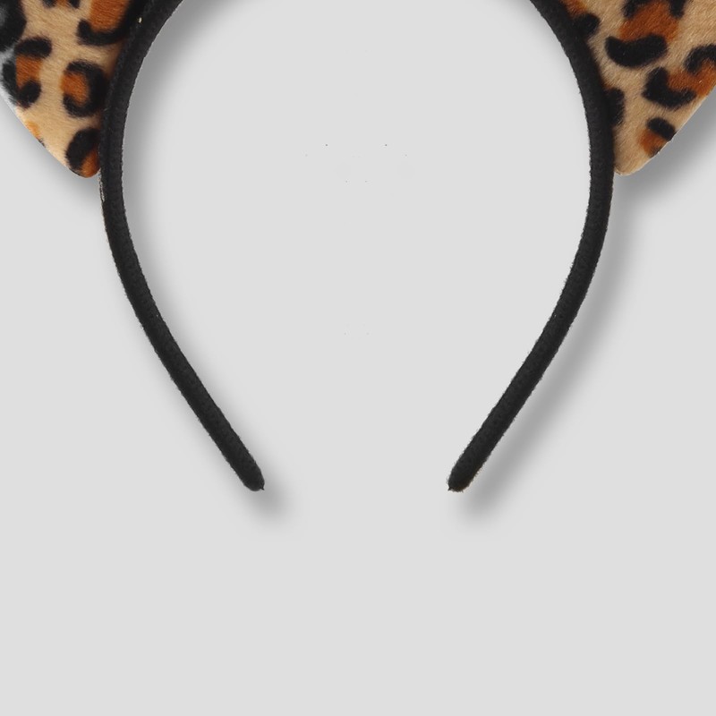 Paxrmuky Leopard Ears, Headband Leopard Dress Costume Accessory, Fancy Dress,