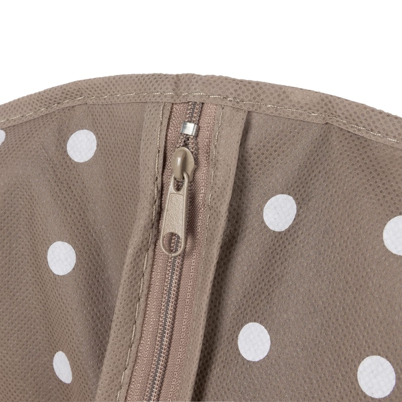 Compactor Set of 3 Brown Small Garment Bags, Non-Woven 75