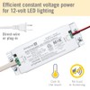 Armacost Lighting 810600 12 Volt LED Power Supply, White