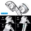 HEAD LEPO High Pressure Handheld Shower Head, 3 Spray Settings
