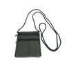 Small Soft Patchwork Leather Neck Purse/Pouch/ID Holder - 2 Zipped