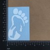 Sasquatch, Bigfoot, Hide and Seek Champion Decals (White, Small ~3.5")