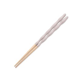 Kumokumo Chopsticks G-64688 Children, Dishwasher Safe, Natural Wood, 7.1 inches (18 cm), Unisex, 7 - 9 Years, Clouds, Gray, Made in Japan