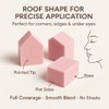 Makeup Sponges Set 60 Count Triangle Cosmetic Wedges for Foundation