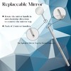 MJW 2pc Dental Mirror for Teeth Care, Lash Extensions &