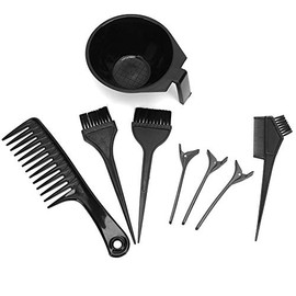 Juego De Cepillo Y Tinte Para El Cabello Juego De Color Hair Color Dye Tint Kit De Herramientas De Bricolaje, Hair Tint Bowl Mixing
