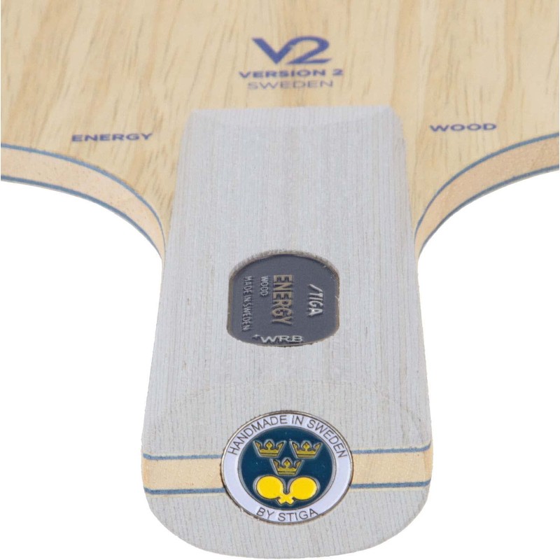 STIGA V2 WRB PEN 107465 Energy Wood Table Tennis Racket