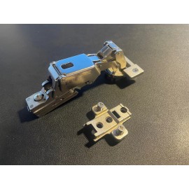 GRASS NEW Grass Cabinet Hinge #2625110 3903/1203 w/ 044 plate, Spring Close, CLIP-ON