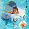 Swim Ring for Children, Baby Float, Foot Insert, with Handle,