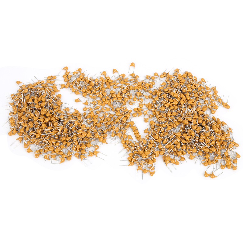 1000Pcs Ceramic Capacitor InLine Monolithic 1UF Pin Pitch 5.08MM DC50V