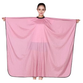 Minkissy Hairdressing Cloak Barber Cape Salon Cape Comfortable Lightweight Waterproof