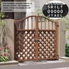 NBYT 5-Word Resettable Combination Lock, Letter Lock- Home Security Padlock