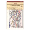 reimei藤井 Leonardo Refill Subway Route Map Pocket dpr257