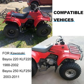 Air Filter & Air Box Lid Cover Cap w/Seal for Kawasaki Bayou 220 KLF220 1988-2002 Bayou 250 KLF250 2003-2011 14024-1489