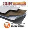 QuietWarmth Tile QWT1.5X5F120 Radiant Floor Heating Mat for Below Tile,