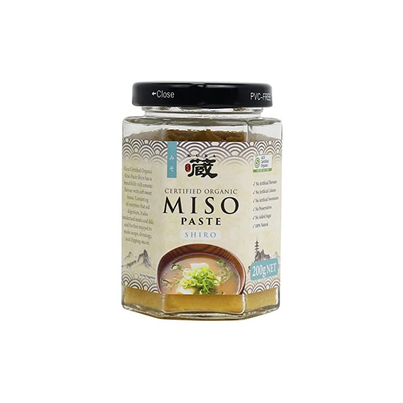 Kura Organic Shiro Miso Paste, 200 g