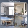 AatrixQuayn Shower Glass Support Bar, Both Sides Available, Frameless Bathroom