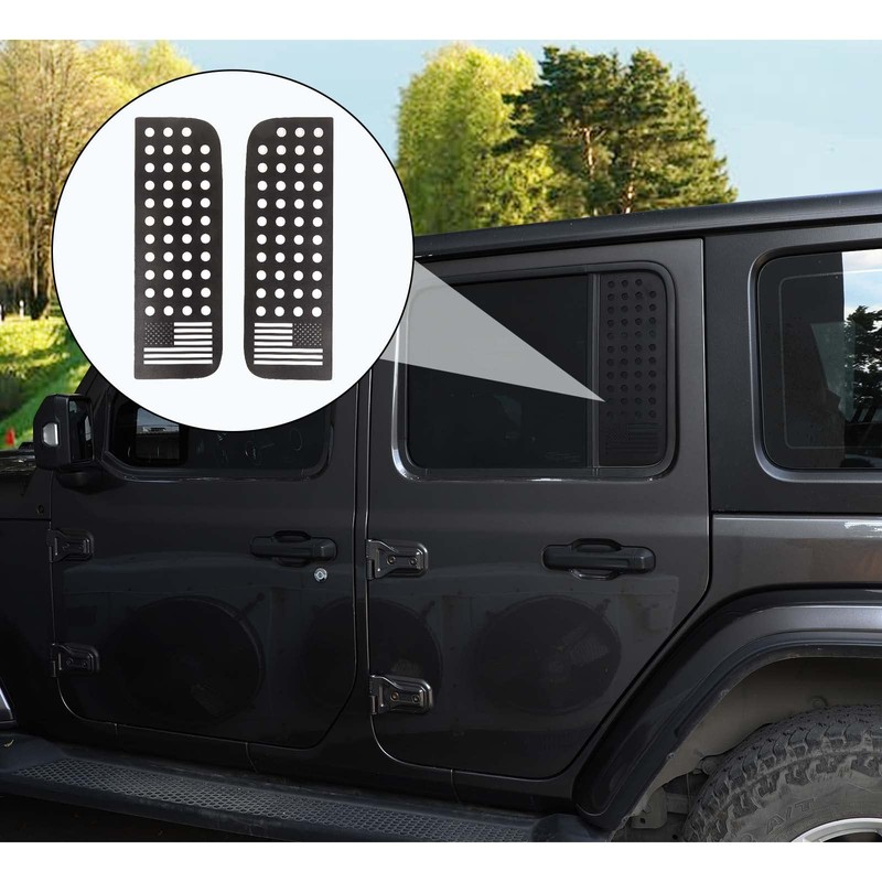 Jimen Compatible with 2018-2023 Jeep Wrangler JL JLU Gladiator JT