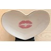 twelveNYC Set of 2 Porcelain Ceramic Heart Shaped Jewelry Trays