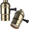Baizijili 3 Assorted Size Light Lamp Turn On/Off Switch Knobs