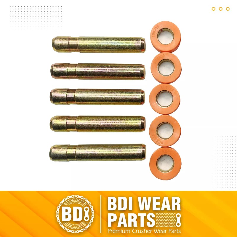 BDI Wear Parts 5-Pack Bucket Teeth Pins & Retainers 8E6358,