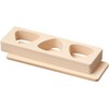 Wooden Onigiri Cypress Wood 3 Holes